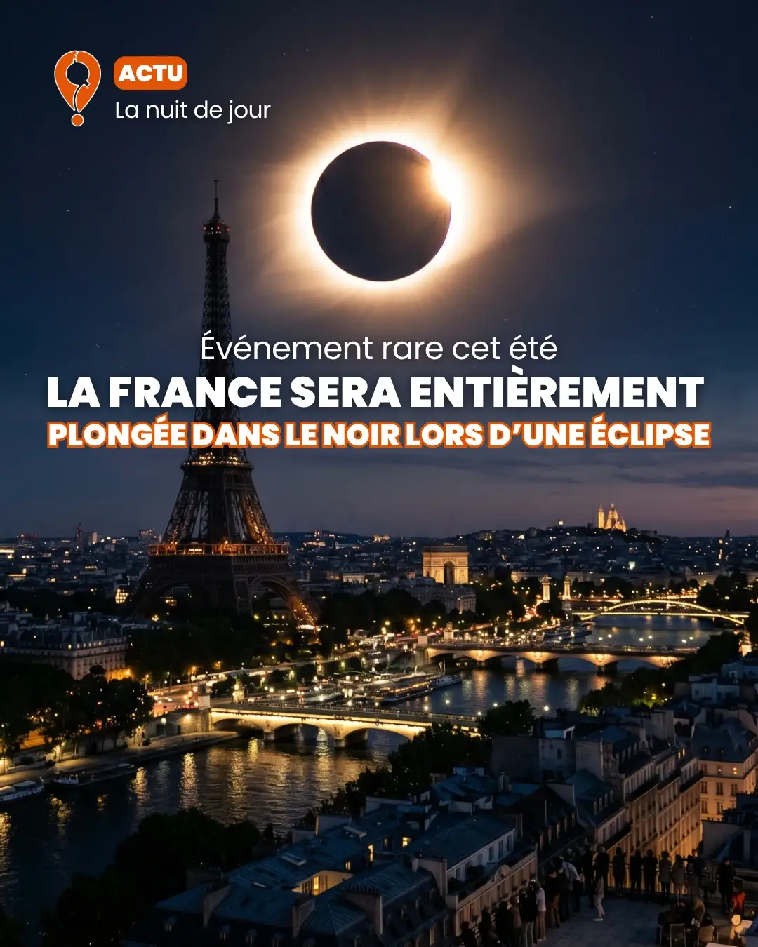 Une éclipse solaire