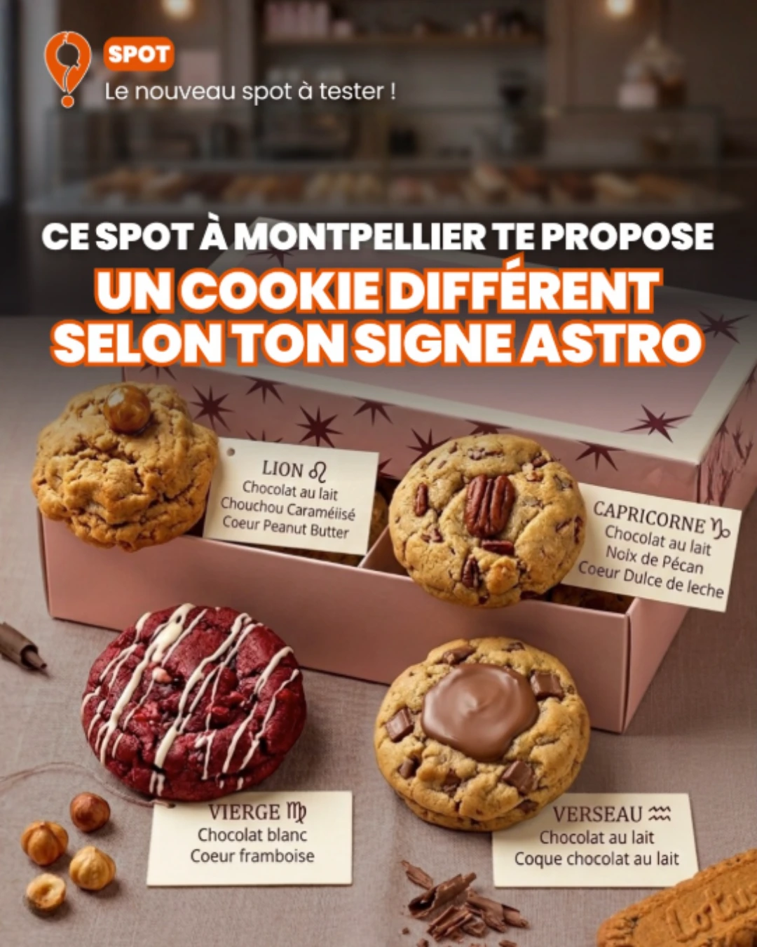 Des Cookies selon ton signe Astro
