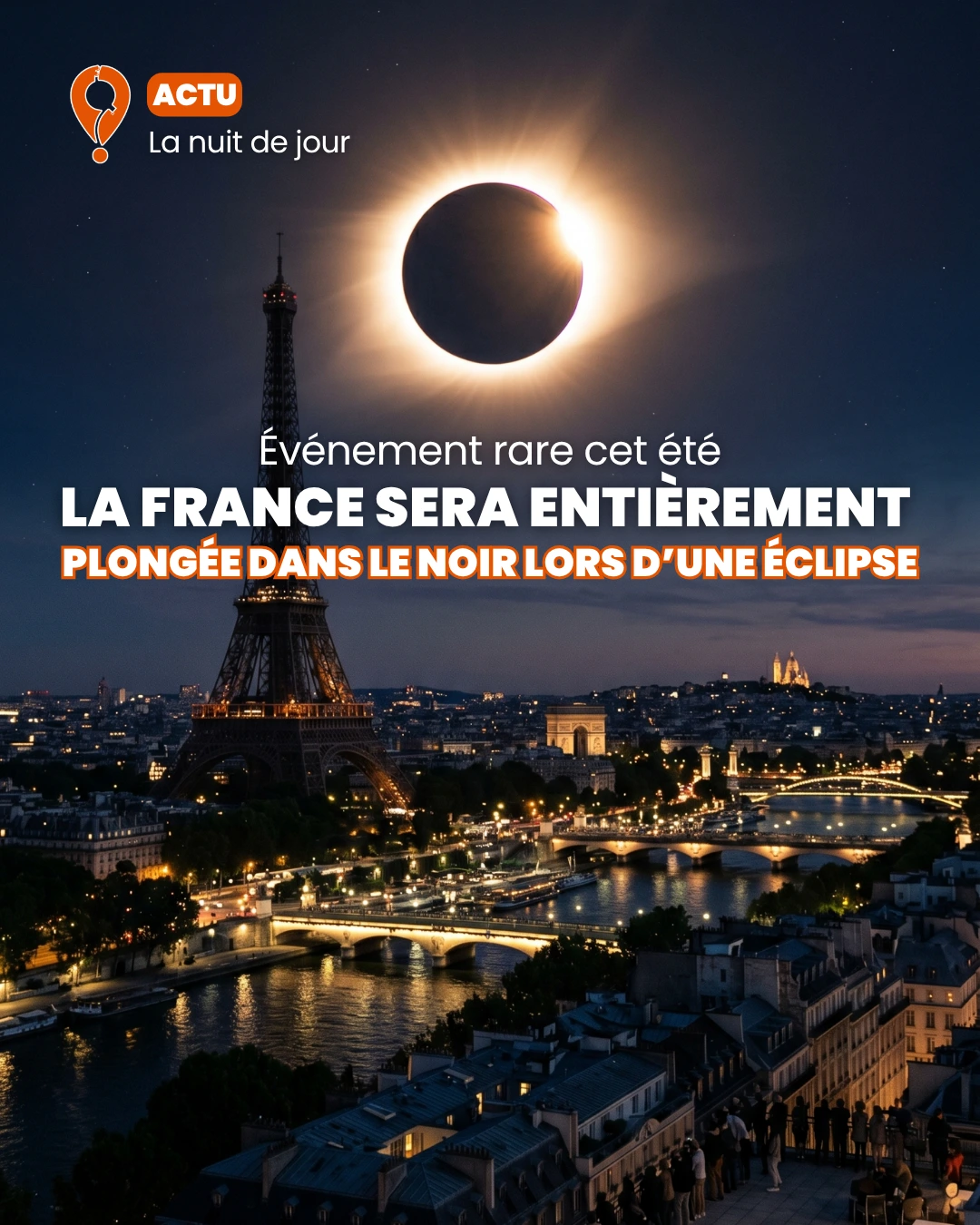 Une éclipse solaire